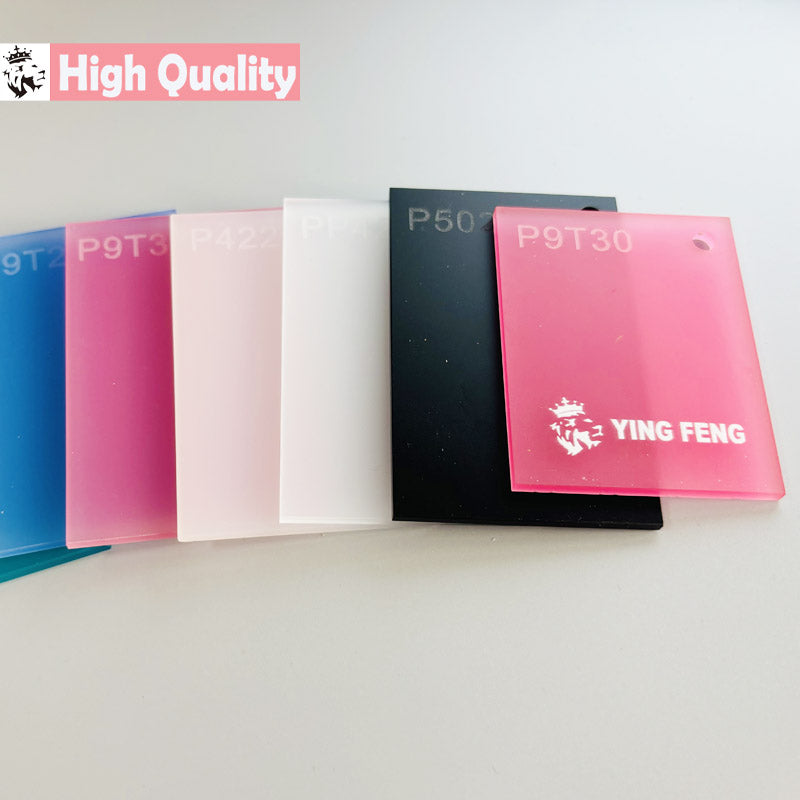 3mm Double Side Frosted Cast Acrylic Transparent Acrylic Sheets
